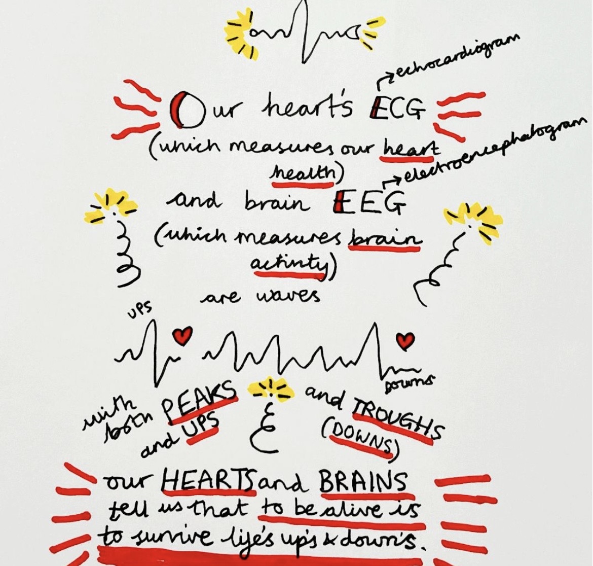 Downward Spiral Illustration